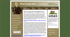 Desktop Screenshot of boot-camps-info.com